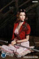 In-Stock 1/6 Scale Action Figure SUPER DUCK SET057 Fantasy Warlock Aerith Clothing &amp; Head Set Final Fantasy 7 Remake ( Included Body )