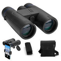 10X42 Binoculars with Phone Mount Adapter Strap Carrying Bag for Adults Bird Watching Hunting Travel Concert