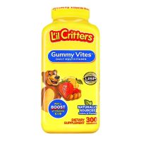 ?หมดอายุ 06/2023?วิตามินรวมเด็ก 300 กัมมี่ รสผลไม้รวม Lil Critters Gummy Vites Complete Multivitamin