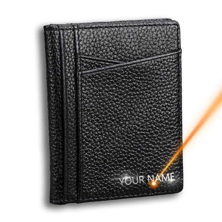 layor-wallet-กระเป๋าสตางค์ใส่บัตรสำหรับผู้ชาย-แบบสั้นหนังแท้ใส่ได้ทุกเพศกระเป๋าสตางค์ใส่เหรียญสีล้วนกระเป๋าใส่บัตร