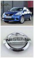 สัญลักษณ์โลโก้สำหรับ Nissan ด้านหน้าและด้านหลัง Grille นิสสันอัลเมรา N17 2011 2012 2013 2014