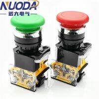 【YD】 22M Cap 1NC 1NO DPST Emergency Stop Push 380V Self-locking Contact Switchs