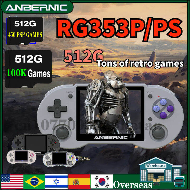 Anbernic rg353p rg353ps handheld game console rk3566 3 5 inch ips