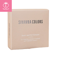 HF5095 Sivanna Silky Matte Powder Oil Control Makeup Powder Soft Makeup Effect 8.5g. แป้งพัฟ