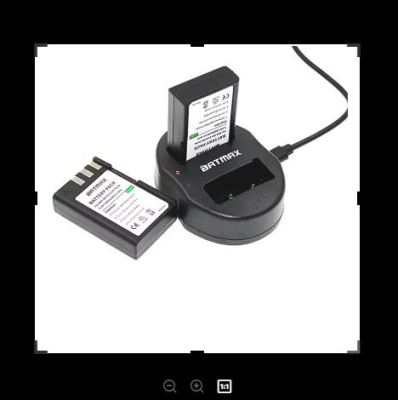 USB DUAL CHARGER OLYLIMPUS BLS1 (1387)