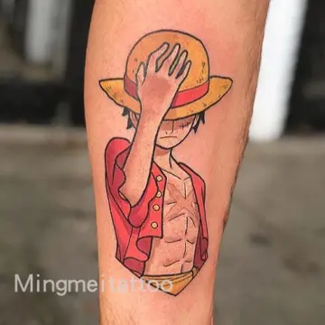 luffy arm tattoo