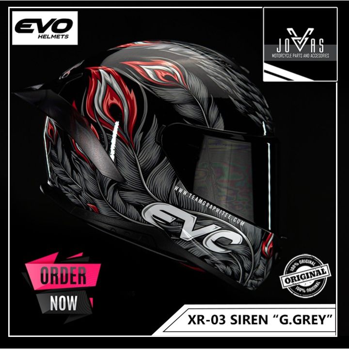 Evo Helmets Xr 03 Siren Full Face Helmet Lazada Ph 