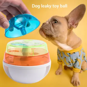 Food Leaking Toy Pet Tumbler Dog Interactive Puzzle Toy Bite