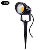 Outdoor Landscape LED Light 5W Waterproof Garden Lights COB Spotlights with Stand for Lawn Decorative Lamp WarmCold White RGB