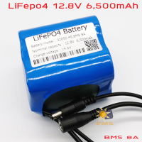 ถ่านชาร์จ 32650 12.8V 6500mA ลิเธี่ยมไอออนฟอสเฟต LiFePO4 แพ็ค