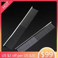 New Dog Comb Long Thick Hair Fur Removal Brush 16/19cm Stainless Steel Lightweight Pets Dog Cat Grooming Combs for Shaggy Dogs