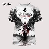 แฟชั่นฤดูร้อนใหม่ผู้ชาย3D พิมพ์แนวโน้ม Assassin S Creed เสื้อยืดลำลองคอกลมแขนสั้นเสื้อ