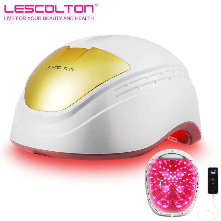 HOT Cwrm51 LESCOLTON Laser Hair Growth Helmet Laser Cap Hair Loss ...