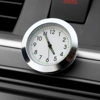 ✙❏ Car Clock Ornament Automotive Digital Pointer Auto Watch Vehicle Car Interior Stick On Decoration Clock Ornaments Accessories