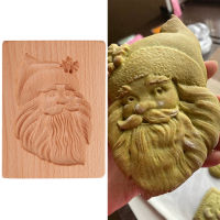 Santa Claus Biscuit Tools Cake Embossing Tool DIY Biscuit Biscuit CakeTool Wooden Cookie Molds Cookie Molds Cookie