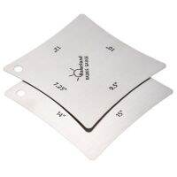 【CW】 Hot AD-2pcs Fingerboard Fretboard Saddle Gauge Measuring