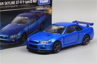 TOMY more makar TOMICA alloy car PREMIUM RS 1/43 nissan GT -r R34 blue GTR sports car