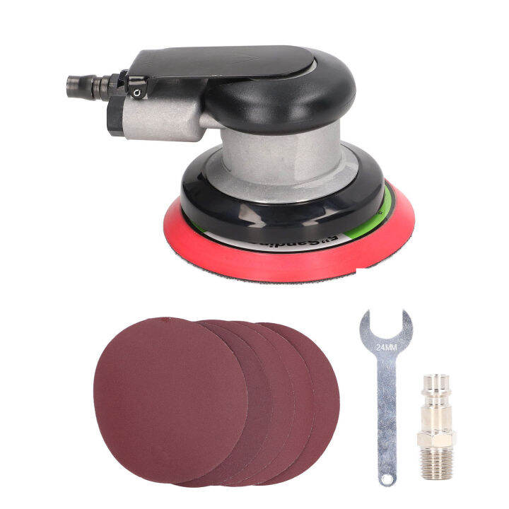 5in-disc-air-polisher-set-นิวเมติก-palm-sander-เครื่องบดกระดาษทราย-1-4in-inlet-10000rpm