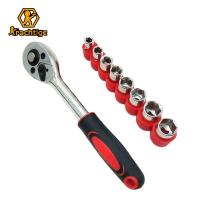 Krachtige 1/4 Inch Torque Ratchet Wrench Set Repair Tool For Vehicle Bicycle Bike Socket Wrench Kit Tool 8 socket