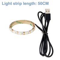 【♘COD Free Cas♘】 sunzhez Dc5v แถบไฟ Led Usb Banda Led แถบกันน้ำยืดหยุ่น50ซม.1M 2M 3M 4M 5M โคมไฟตกแต่งเทปสำหรับทีวีไฟพื้นหลัง