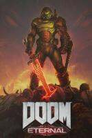 โปสเตอร์ผ้าไหมภาพพิมพ์ศิลปะเกม Doom สำหรับของตกแต่งผนังบ้านของคุณ24X36นิ้ว0717