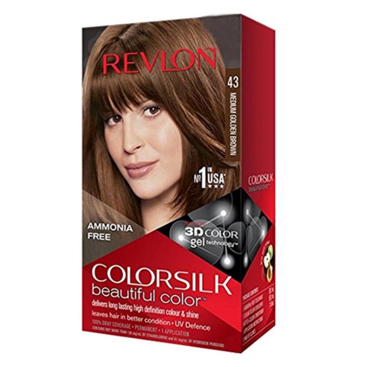 Với Thuốc nhuộm tóc Revlon Colorsilk 3D, bạn sẽ sở hữu tóc đẹp và mềm mại với màu sắc sống động và lâu trôi. Được tích hợp công thức chăm sóc đặc biệt, sản phẩm sẽ giúp nuôi dưỡng tóc từ bên trong và mang lại cảm giác mượt mà trên mỗi sợi tóc. Hãy cùng tham khảo hình ảnh của sản phẩm để có trải nghiệm tốt nhất bạn nhé!