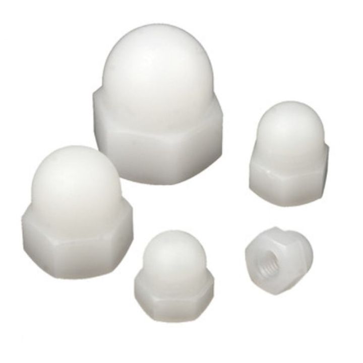 10-50pcs-m3-m4-m5-m6-m8-m10-m12-black-and-white-nylon-nut-plastic-cap-nuts-decorative-acorn-nut-nails-screws-fasteners