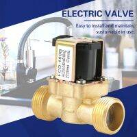 【Ready Stock】G34 2Way Water Inlet NC Normal Closed Pressure Electric Solenoid Valve AC 220V FCD‑180B