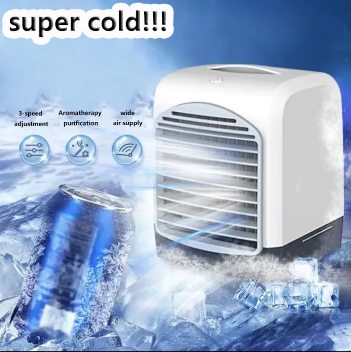 【gladstone】Portable Mini MultiFunction Water Air Cooling Fan 3 Speed