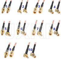 JXRF Connector SMB Male Female to SMB Male Female Right angle Pigtail Jumper RG316 Cable 10CM-5M