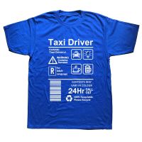 Taxi Driver T Shirts Unisex Graphic Fashion New Cotton Birthday Gift Short Sleeve O-Neck Hip Hop T-Shirt Casual