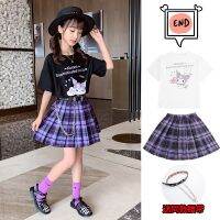 2023 Sanrioes Anime Kuromi Summer Cute Girls Princess Dress Kids Clothes Children Birthday Party Dress Easter Tutu Costume Gift Dresses