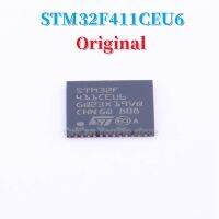 1ชิ้น STM32F411CEU6ต้นฉบับ QFN-48 STM32F 411CEU6 QFN48 32บิตฝังไมโครคอนโทรลเลอร์ใหม่ดั้งเดิม