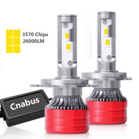 H4 Led Headlight for Auto 26000LM CANBUS LED Bulb for Car Light Bulb H1 H7 H8 H9 H11 9005 9006 HB3 HB4 12V 6000K Car Light