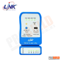 อุปกรณ์ทดสอบสัญญาณสาย Lan/สายโทรศัพท์ Cable Tester LINK รุ่น TX-1302