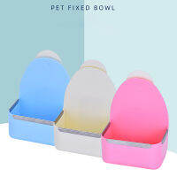 ชามอาหารสัตว์เลี้ยงพลาสติกกระต่ายคงที่ความจุขนาดใหญ่ Feeder Anti-Drop Impact-Resistant Feeder Bowl Bunny Feeding Accessories