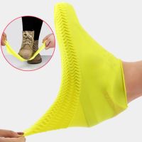 Silicone Material Boots Shoe Covers Waterproof Thicken Unisex Shoes Protectors Rain Boots for Indoor Outdoor Rainy Days Reusable