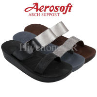 ☁️FW8390☁️ รองเท้าแตะเพื่อสุขภาพ aerosoft arch support(แอโร่ซอฟ)