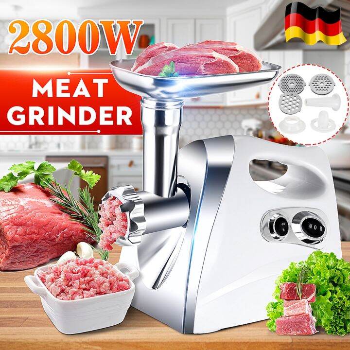220V 2800W Electric Meat Grinder Chopper Home Sausage Stuffer Meat