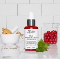 แท้? Kiehl’s Vital Skin-Strengthening Super Serum 30, 50 ml เซรั่มล็อคอายุผิวตัวใหม่ เซรั่มขวดแดง