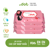 Khăn ướt vệ sinh chăm sóc da DOT 20 tờ gói - Combo 3 gói