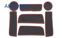 รถ Anti-Dirty Pad ประตู Groove Gate Slot ถ้วย Armrest Storage Mat สำหรับ S60L