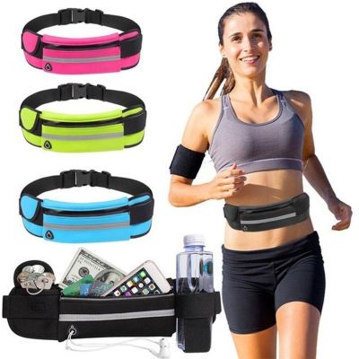 Outdoor Sports Pocket Waterproof Running Pocket Personal Invisible Bag Fitness Anti-theft Mobile Phone Pocket Kettle Pocket 【MAY】