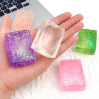 Simulation Ice Cube Stress Relief Toys Large Crystal Pinch Pink Stress Transparent Reduce Childrens Toys Toy L4S9