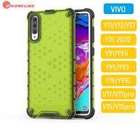 ✅ ส่งไว ✅ Case Vivo V17pro Y11 Y12 Y17 Y91 Y91i Y95 Y93 Y91C เคสรังผึ้ง เคสลายรังผึ้ง เคสหุ่นยนต์ สำหรับรุ่น เคส Vivo เคสวีโว่ เคสโทรศัพท์ เคสมือถือ เคสโทรศัพท์ เคสกันกระแทก แบบใหม่