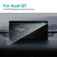 Car GPS Navigation Screen Protector for Audi Q7 4M Interior Screen Protectctive Tempered Glass Film Auto Car Accessories