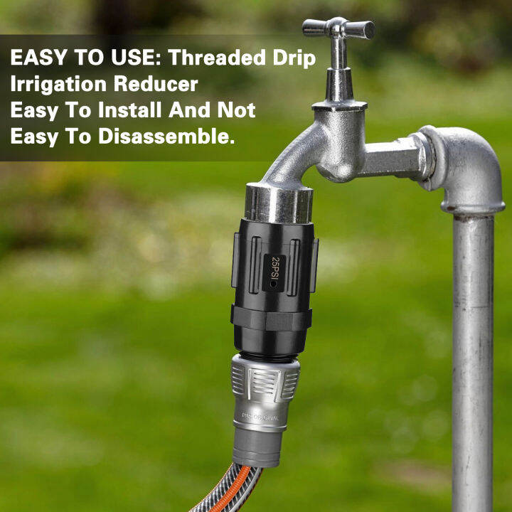 Water Pressure Regulator Valve 25 PSI Simple Installation Pressure