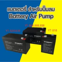 แบตเตอรี่ อะไหล่แบต สำหรับปั๊มลม YT-818/828/838/868/888/898 ใส่ได้เลยของตรงรุ่น