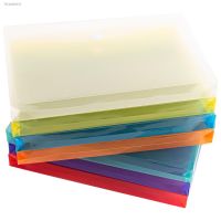 ◘☒ 7 Pcs File Holder Plastic Folder A4 Clear Bags Document Storage Organizers Colorful Snap Button Folders Pp Holders Pockets