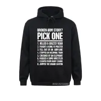 Story Funny Gift For A Broken Arm Hoodie Casual Sweatshirts Father Day Hoodies Long Sleeve For Men New Coming Cosie Sweatshirts Size Xxs-4Xl